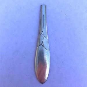 silver plated spoon ring